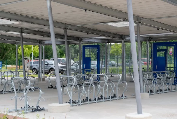 Überdachter Fahrradständer in Hemmingen